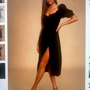 Lulu’s short sleeve midi dress